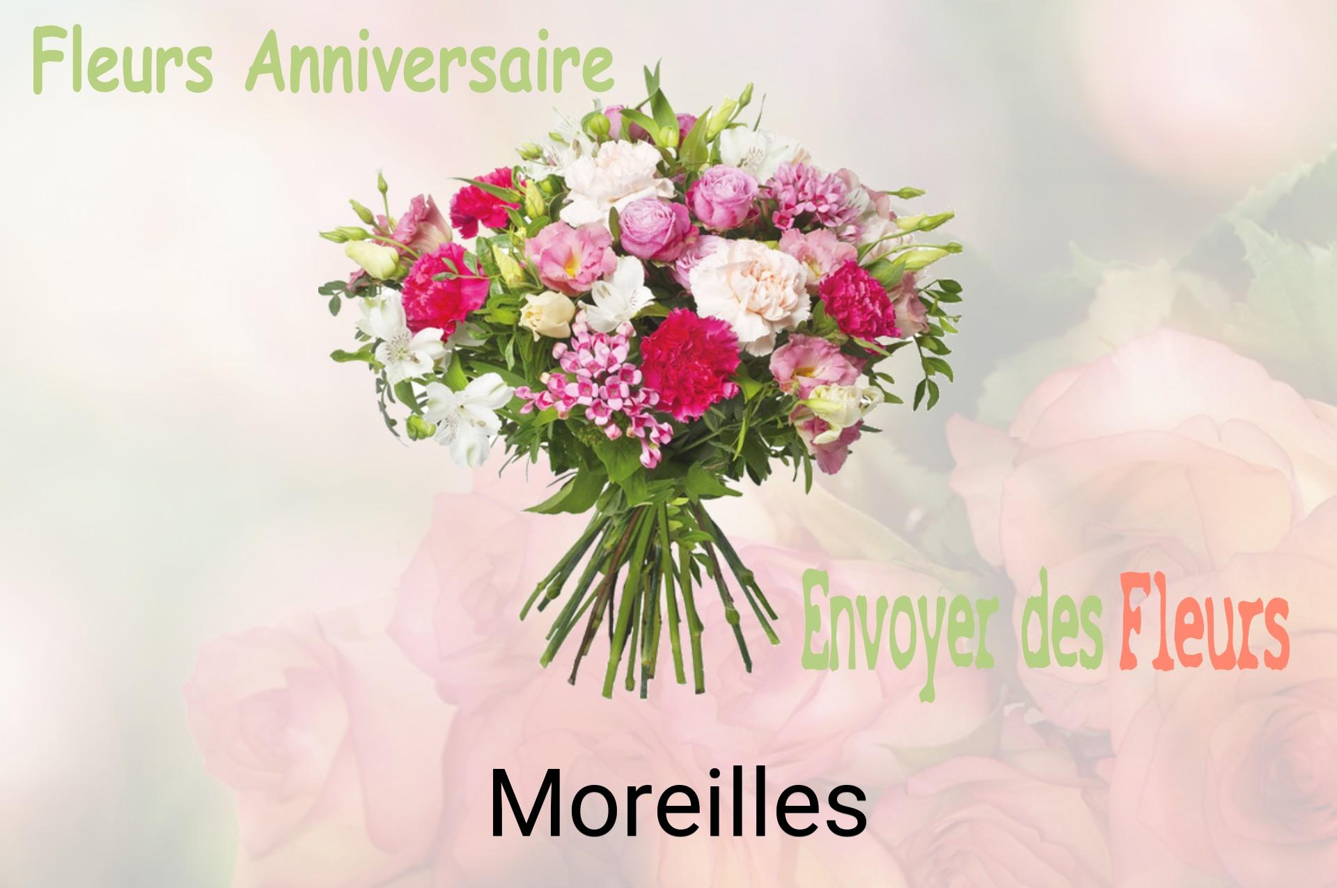 Bouquet de fleurs d’anniversaire livré à Moreilles
